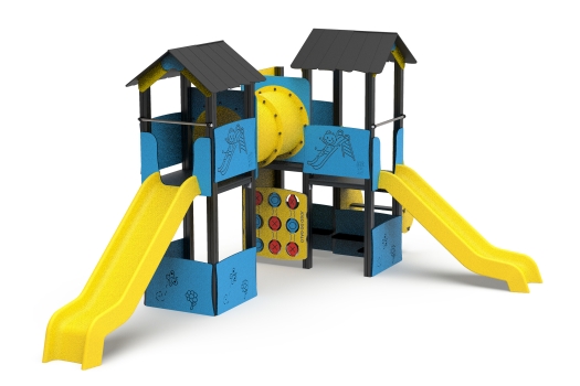 Atividades inc. Escorrega e Tunel