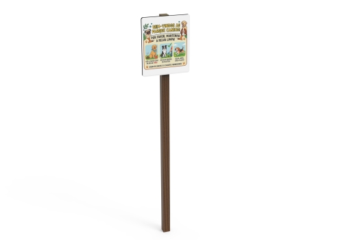 Placa Informação Canino