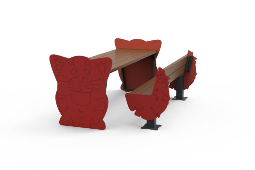 Mesa e Banco Infantil